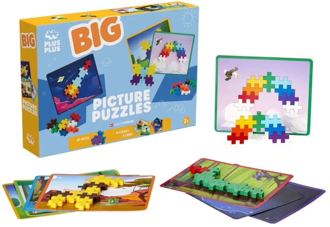 Plus-Plus BIG Picture Puzzles 60-delig Bouwset - 4381