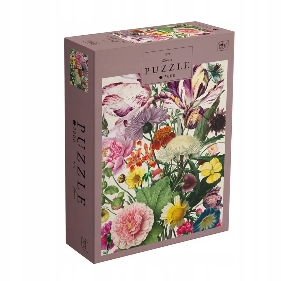 Geronimo Games Interdruk Bloemen Puzzel 2000 Stuks