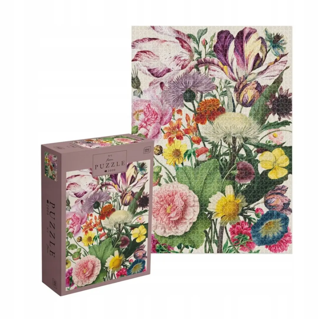 Geronimo Games Interdruk Bloemen Puzzel 2000 Stuks