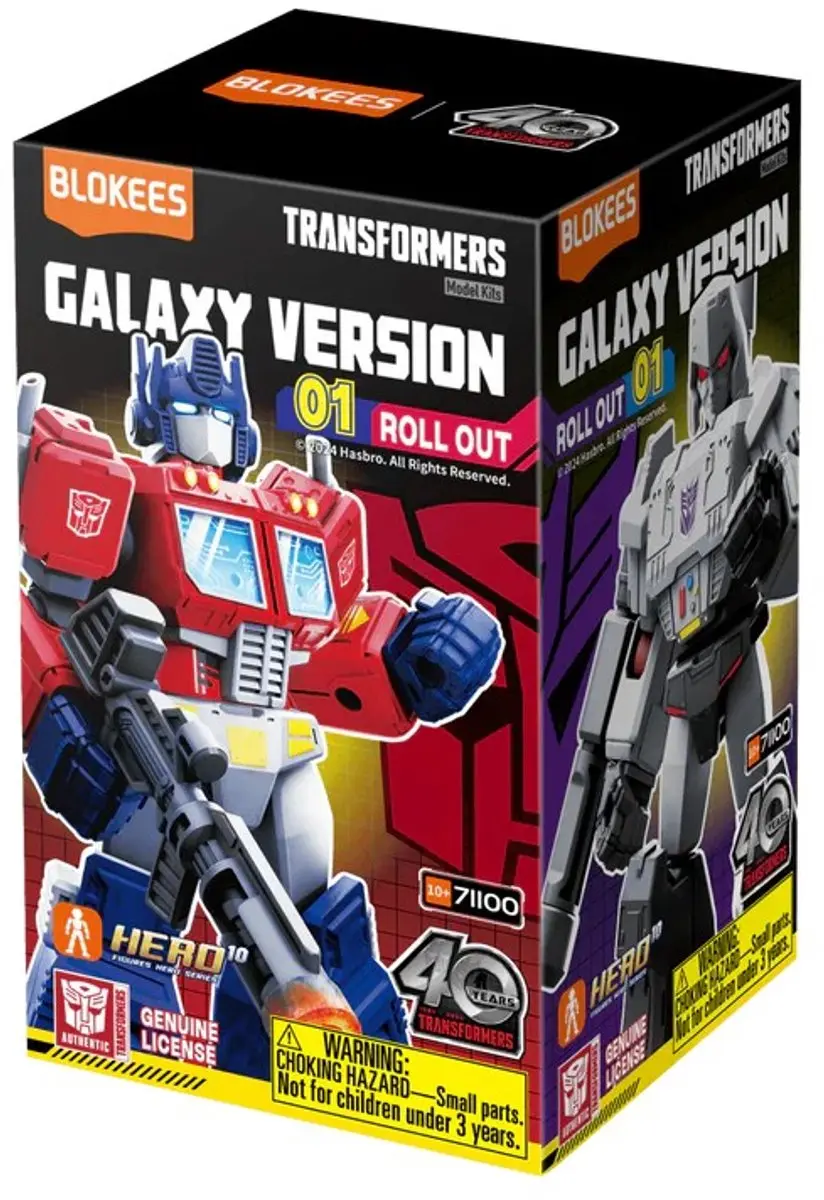 Transformers Collectie 9 Actionfiguren in mistery / blindbox