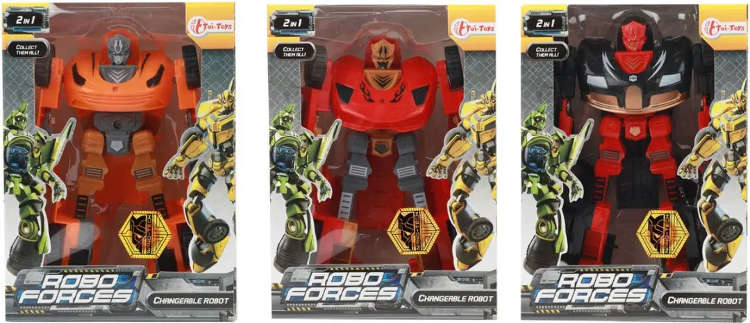 Toi-Toys Roboforces Veranderrobot Multicolor