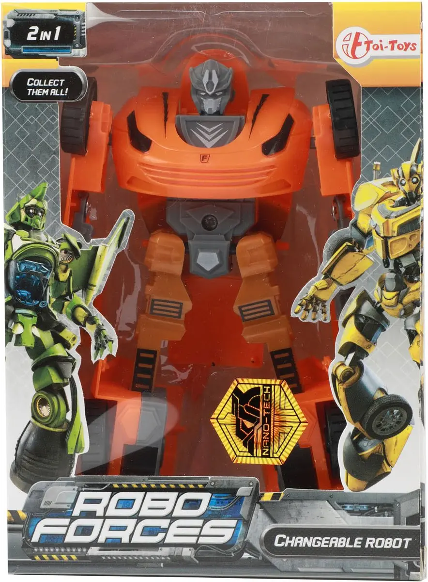 Toi-Toys Roboforces Veranderrobot Multicolor - 2430256