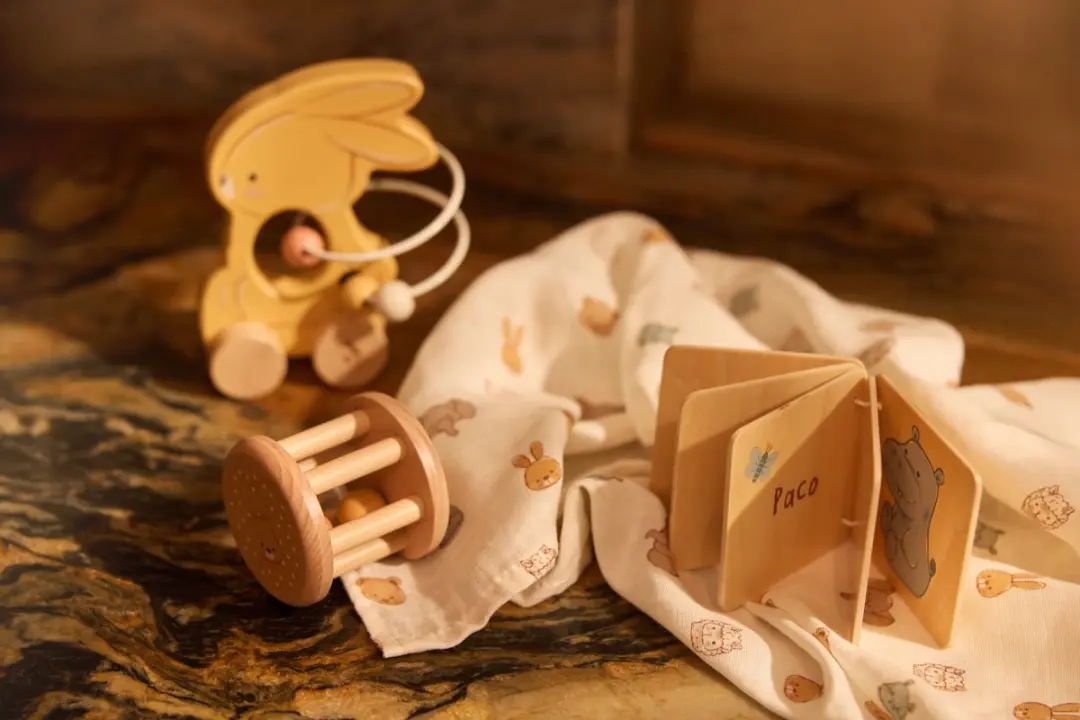 Jollein Houten Giftset Bunny Luz - Multicolor