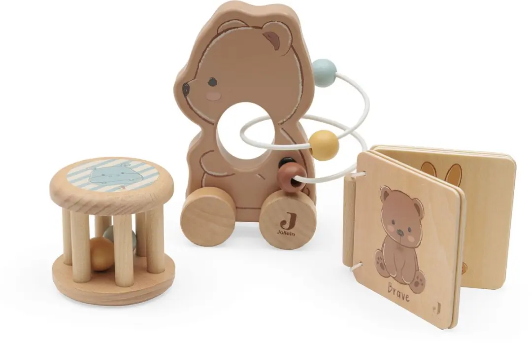 Jollein Bear Brave Houten Giftset