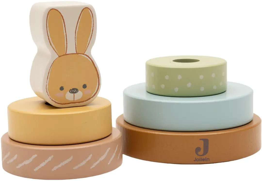 Jollein Houten Tuimelstapelaar Alpaca Paco - Multicolor - afbeelding 5 van 6