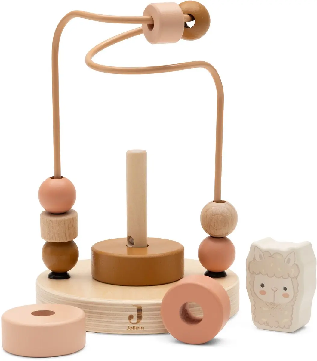 Jollein Houten Spiraal Alpaca Paco 121-001-68241 - Multicolor