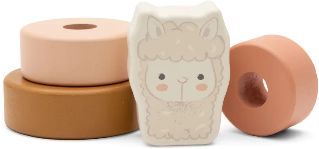 Jollein Houten Spiraal Alpaca Paco 121-001-68241 - Multicolor