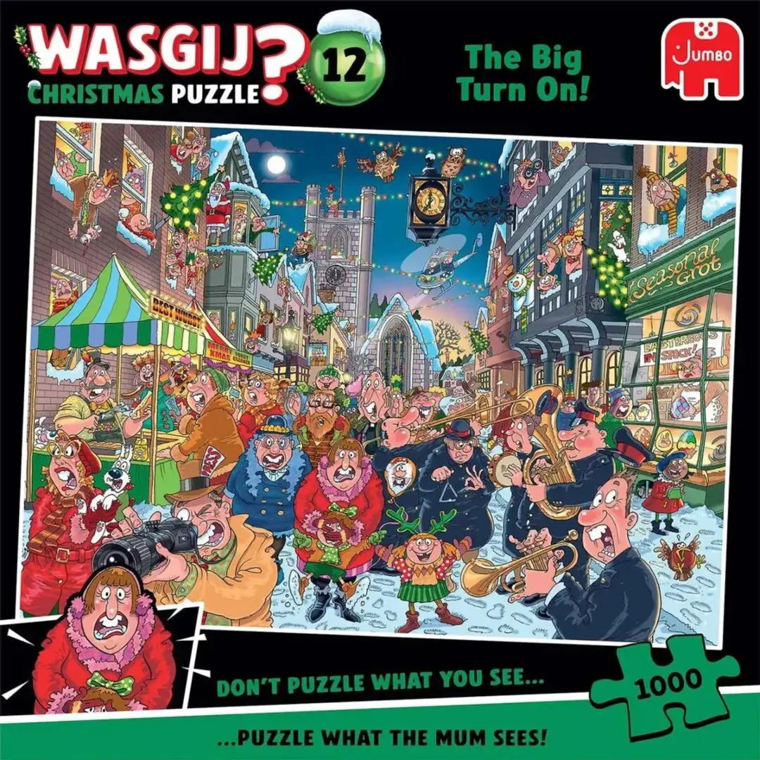 Jumbo Wasgij XMS 12 The Big Turn On Puzzel 1000 Stuks