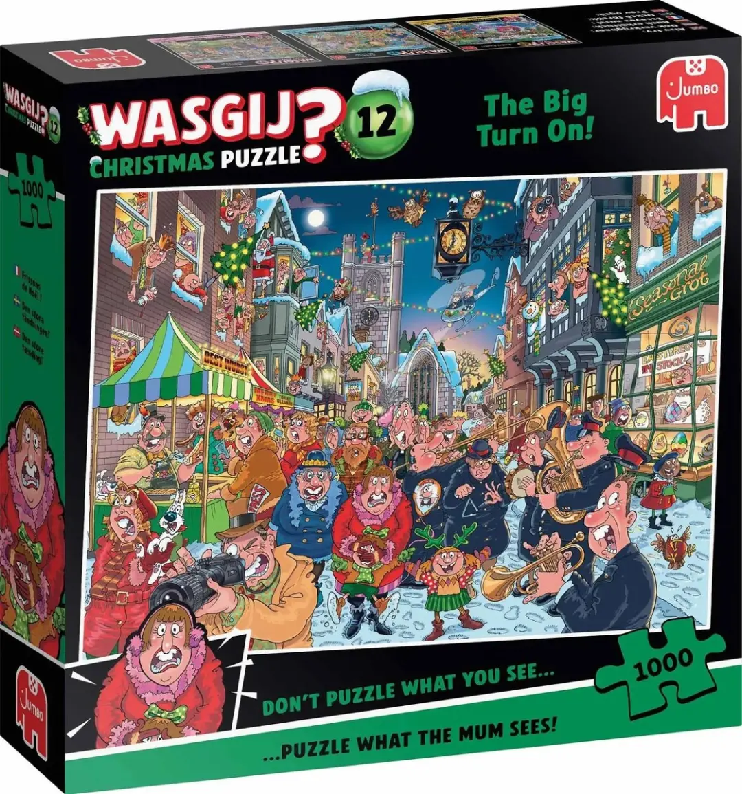 Jumbo Wasgij XMS 12 The Big Turn On Puzzel 1000 Stuks
