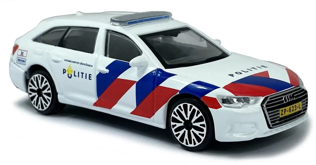 Modelauto Audi A6 2019 dutch police