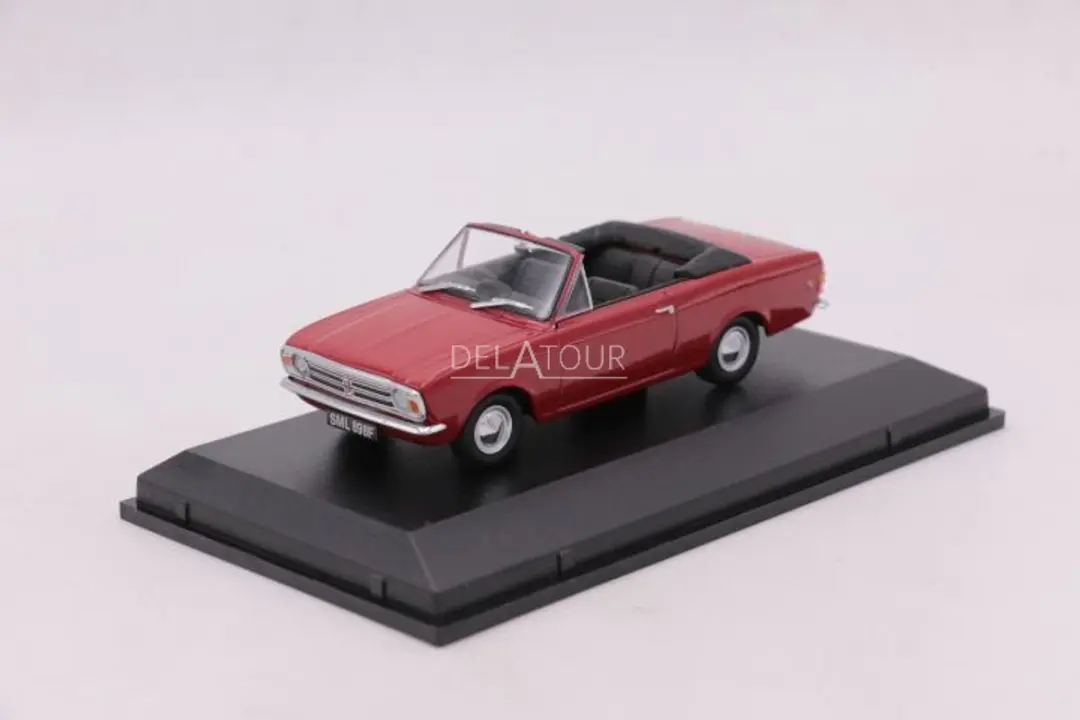Modelauto Ford Cortina MKII Crayford convertible dragon red