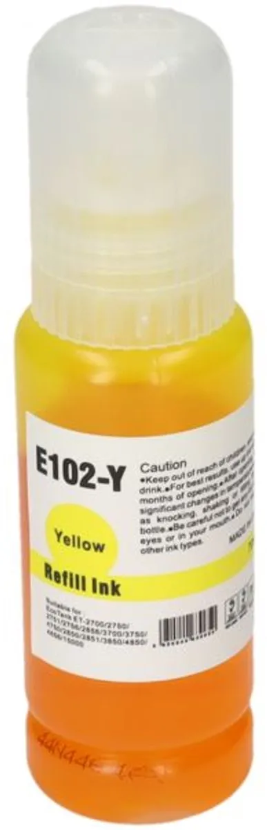PrintAbout Inktcartridge T03R440 Geel - 70ml - o.a. Epson