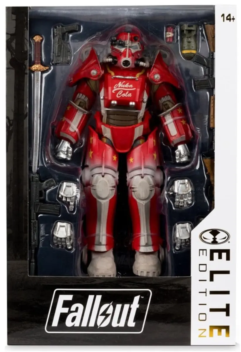 McFarlane Toys Fallout T-45B Nuka Cola Action Figure - 20cm - Multi - afbeelding 2 van 6