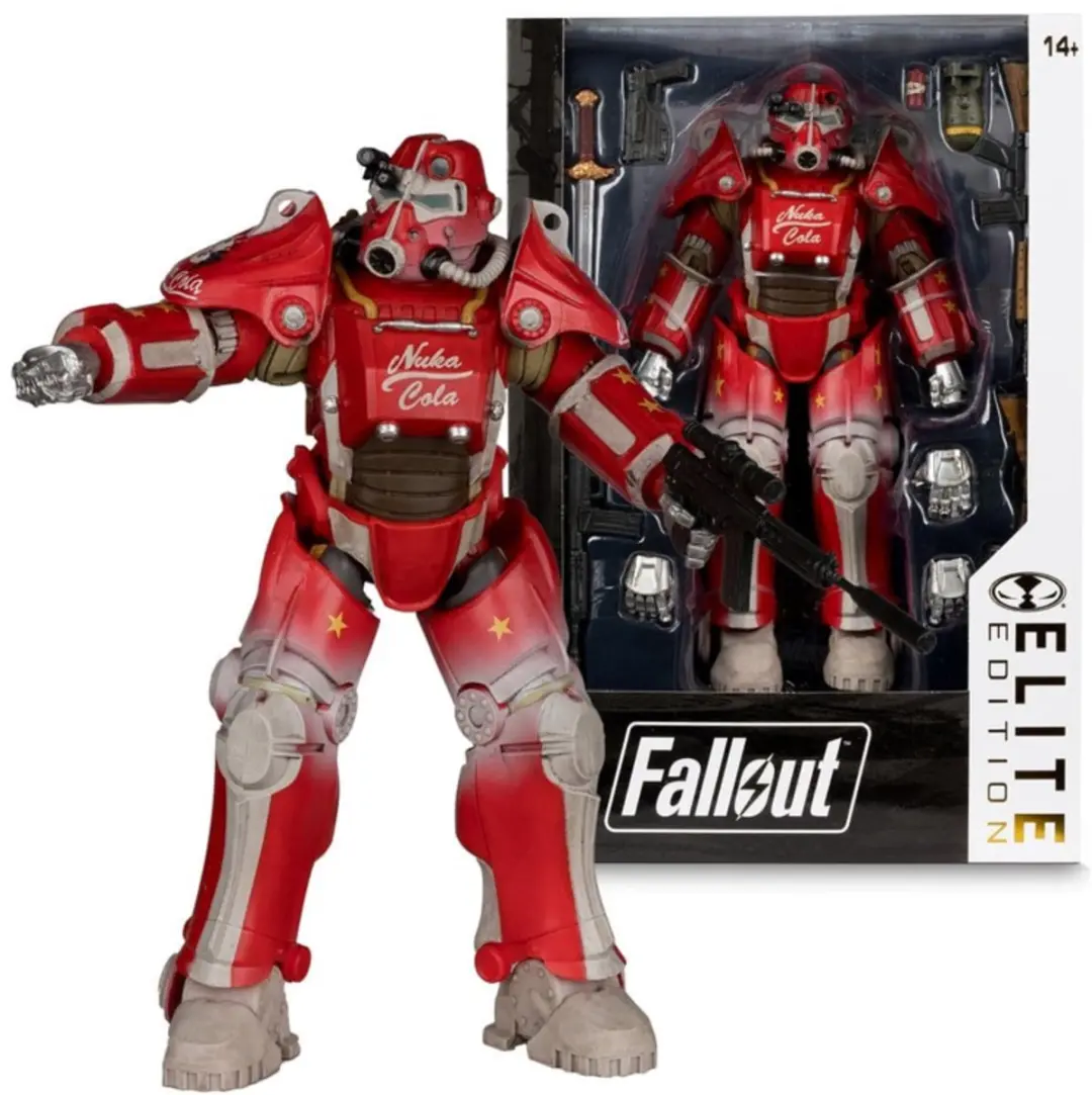 McFarlane Toys Fallout T-45B Nuka Cola Action Figure - 20cm - Multi - afbeelding 3 van 6