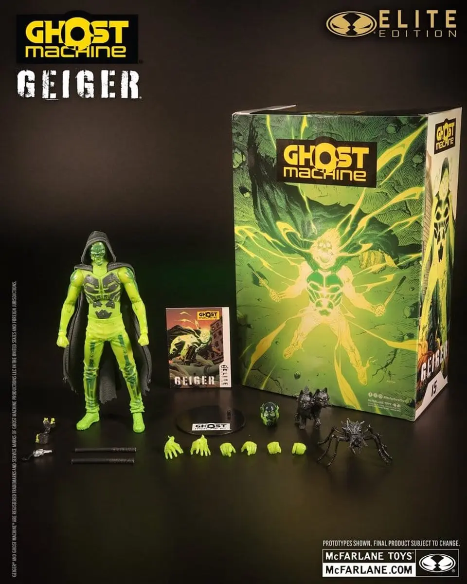 McFarlane Toys Ghost Machine Elite Geiger Action Figuur 18cm - Multi - afbeelding 6 van 6