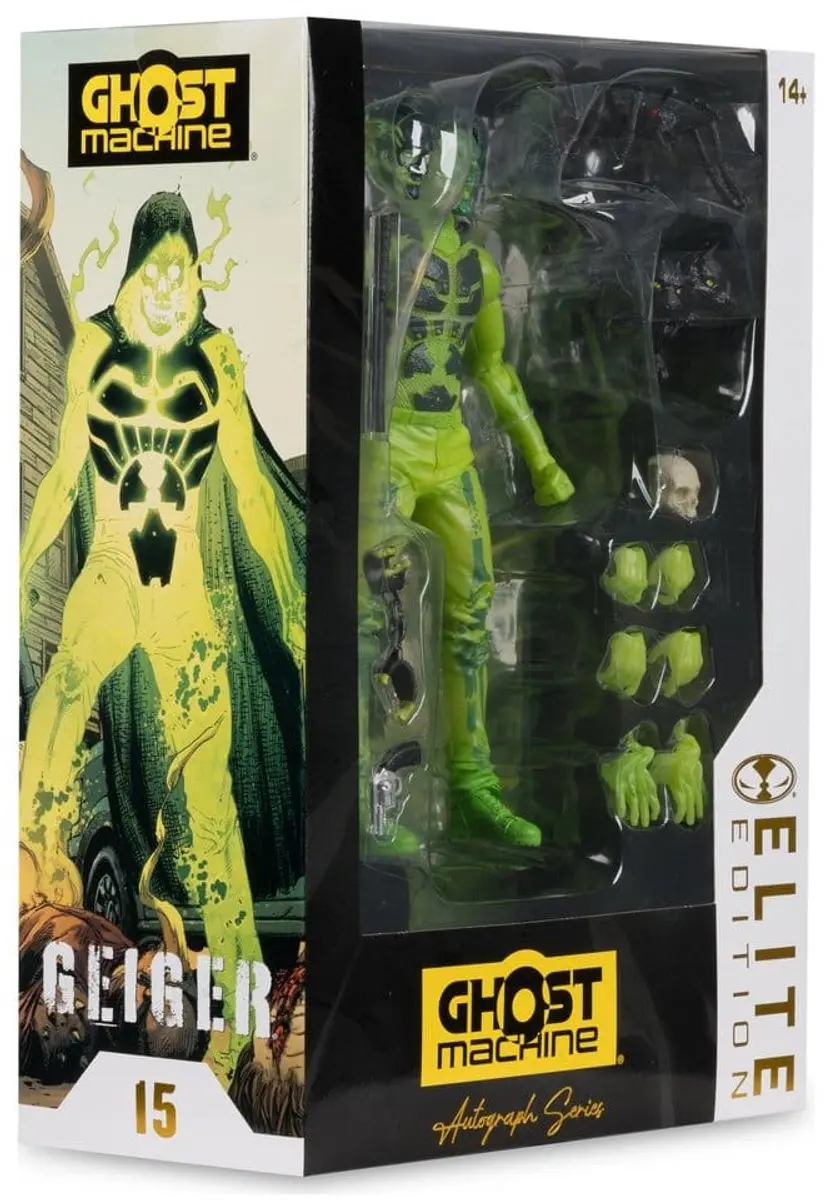 McFarlane Toys Ghost Machine Elite Geiger Action Figuur 18cm - Multi - afbeelding 5 van 6