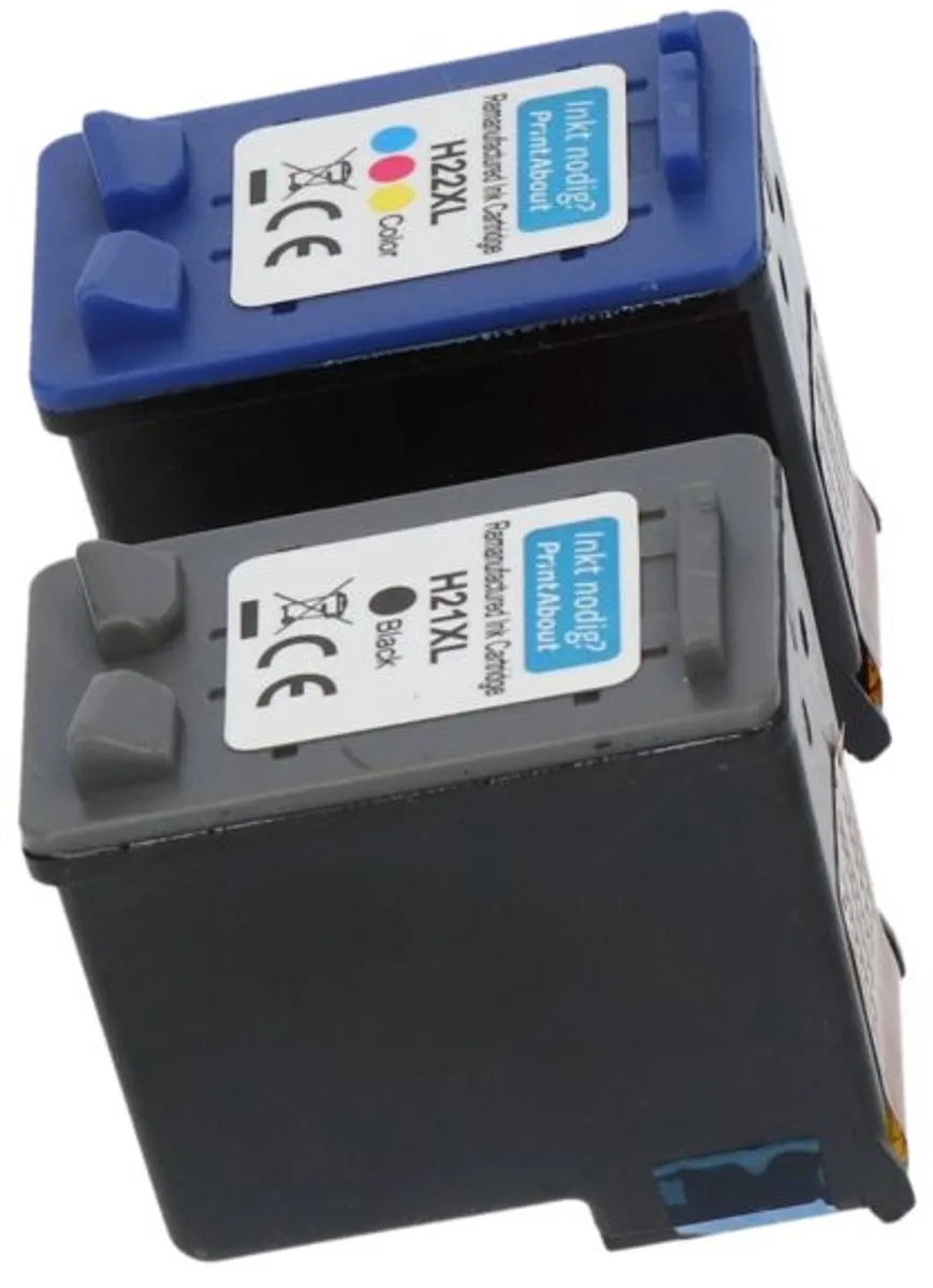 PrintAbout SD367AE-PA2 Inktcartridge - Zwart + 3 Kleuren - 1.550 pagina's