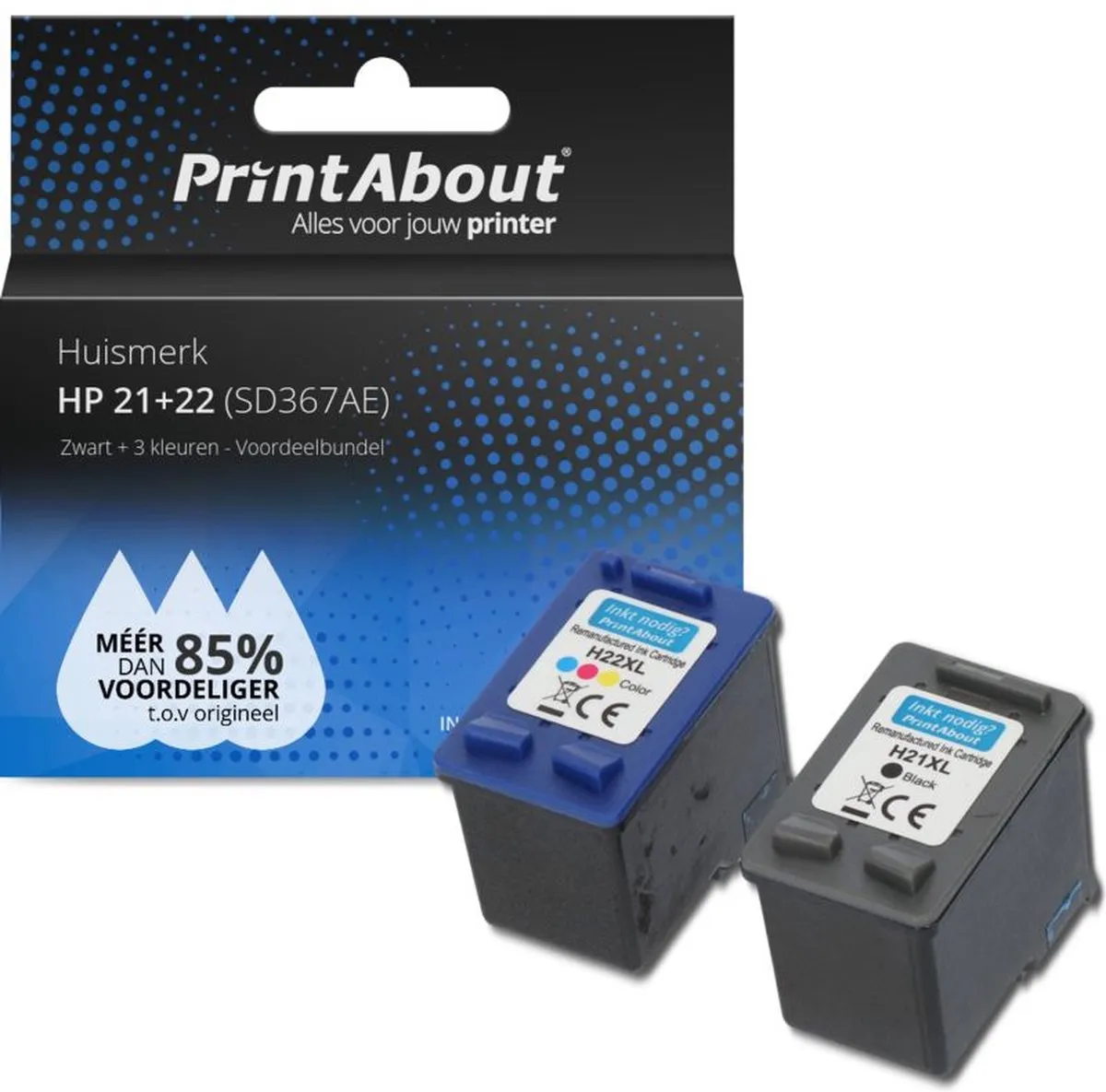 PrintAbout SD367AE-PA2 Inktcartridge