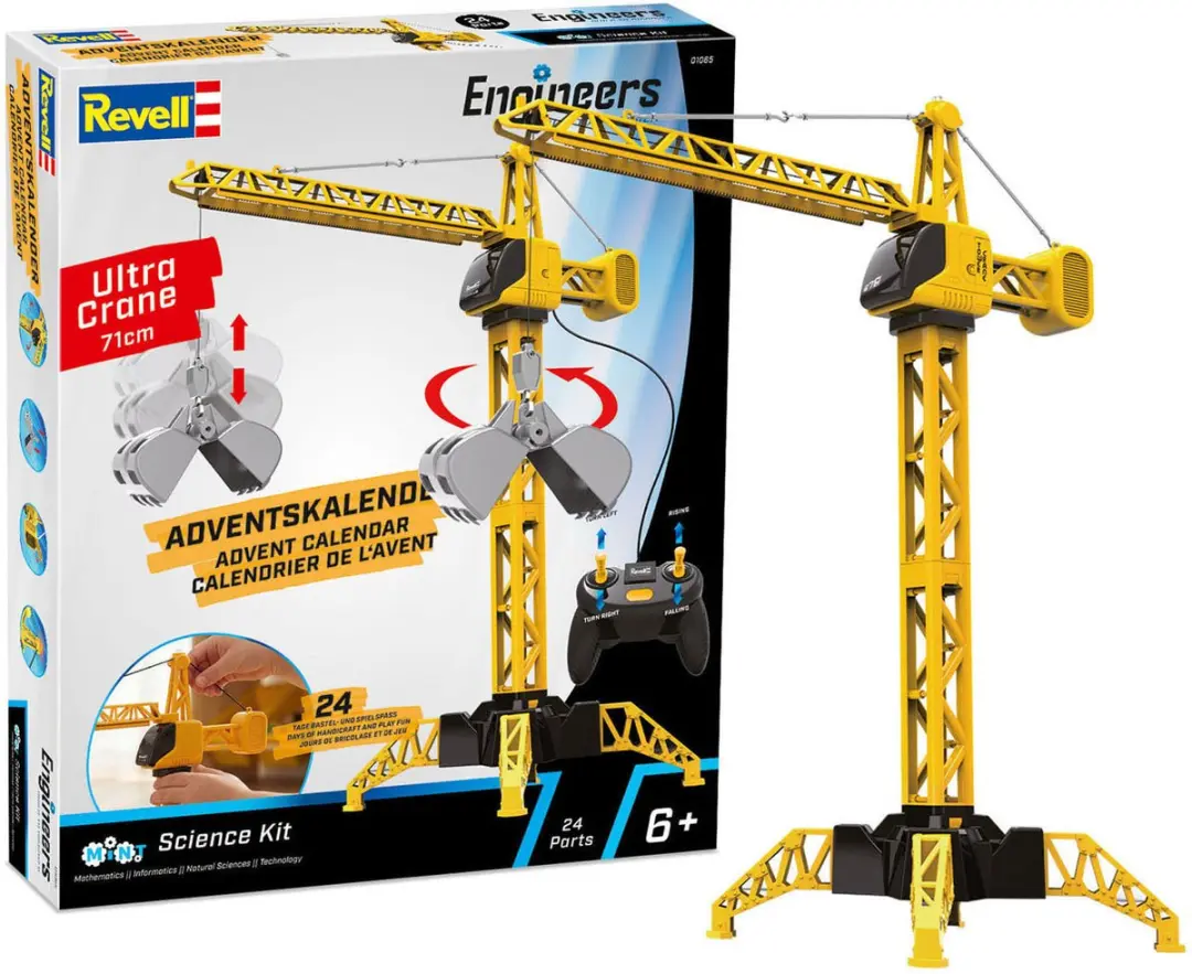 Revell Engineers Adventskalender Mega Kraan - Multicolor