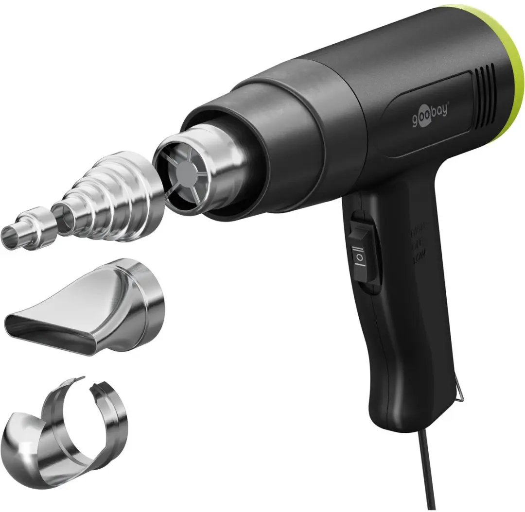 Goobay Superior 1500W Heteluchtpistool