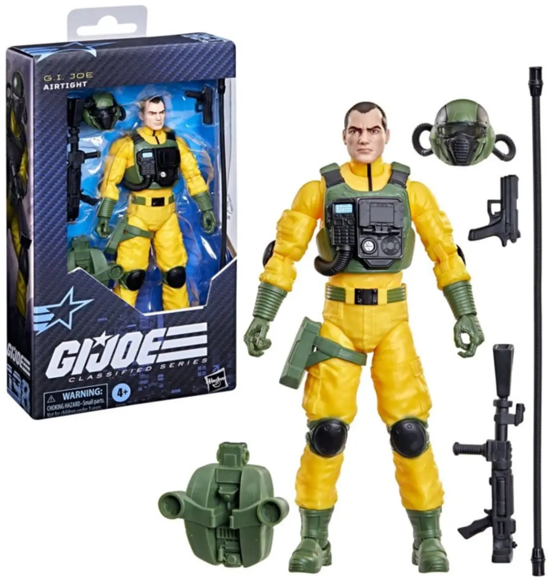 Hasbro G.I. Joe Classified Series #198 Airtight Action Figure 15cm