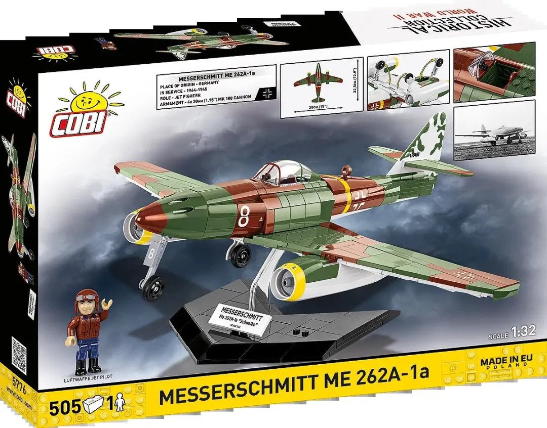 Cobi Messerschmitt ME-262A 1A 5576 - afbeelding 2 van 6