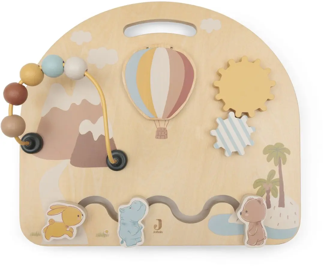 Jollein Houten Activiteitenbord Jollies Multicolor - afbeelding 5 van 5