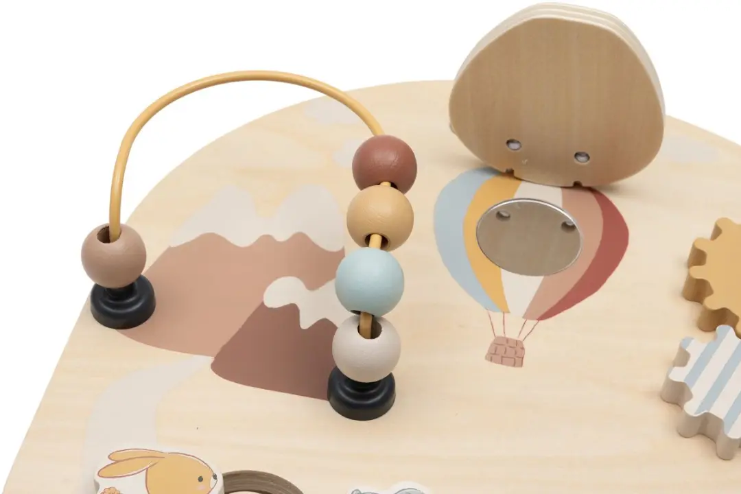 Jollein Houten Activiteitenbord Jollies Multicolor - afbeelding 3 van 5