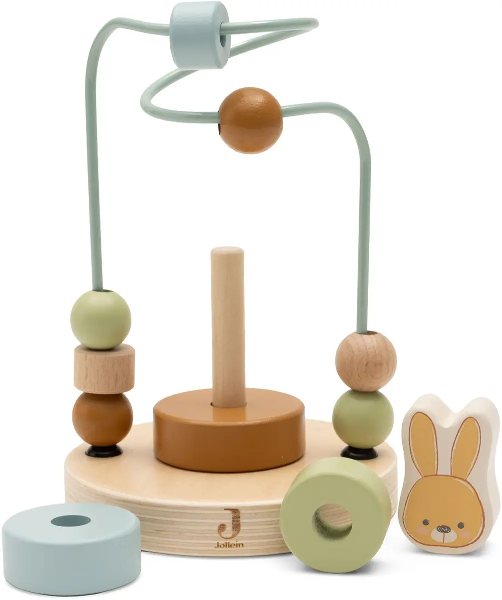 Jollein Houten Spiraal Bunny Luz - Multicolor