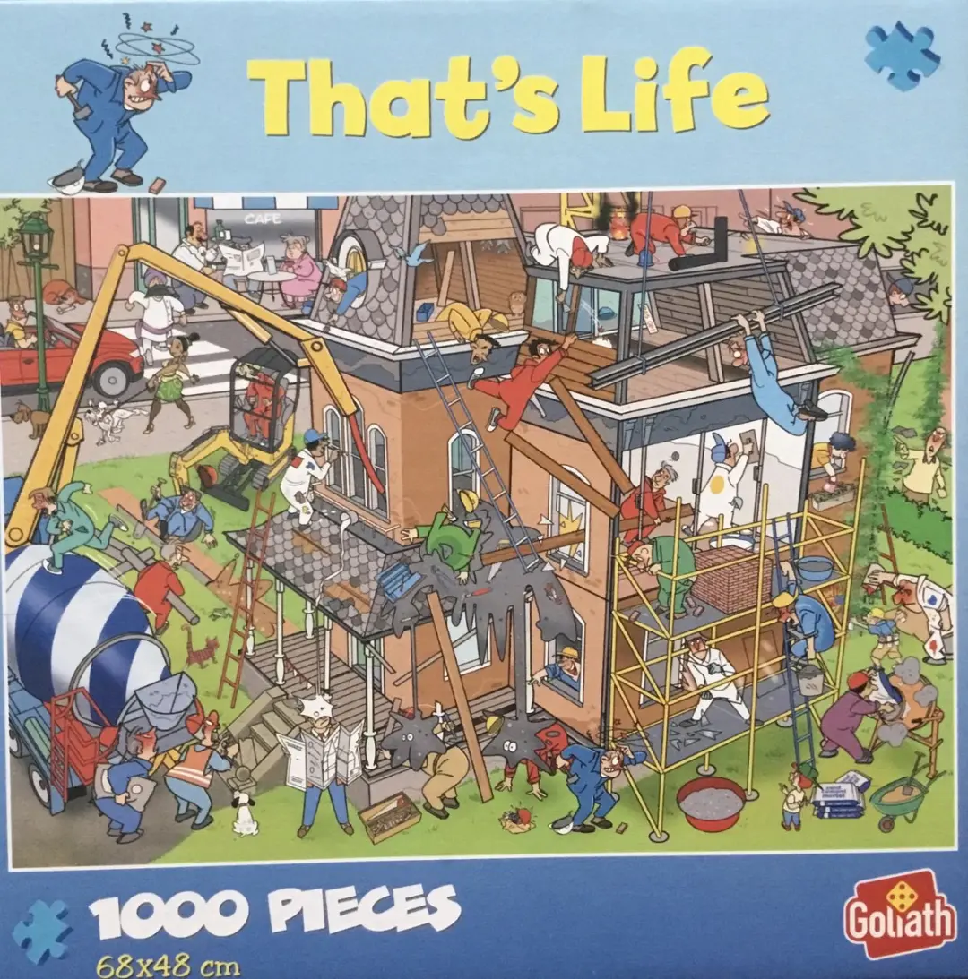That's Life Puzzel Huis Renovatie (1000 stukjes) #934296