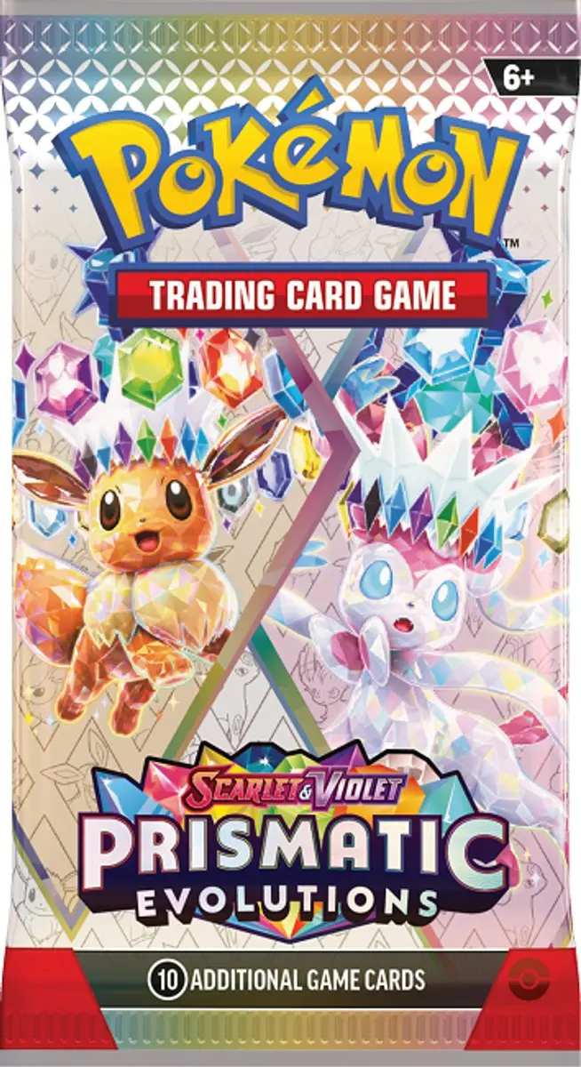 Pokémon Prismatic Evolutions Sleeved Booster Pack