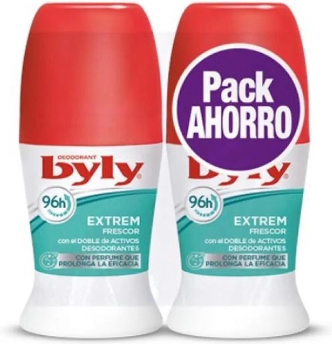Deodorant Roller Extrem Frescor Byly (2 x 50 ml)