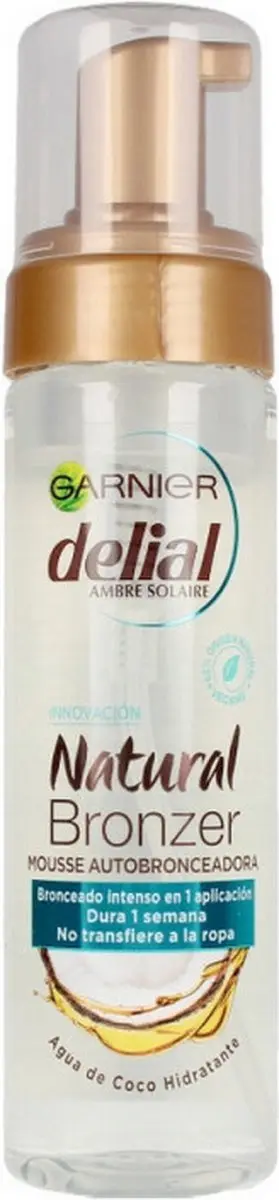 Zelfbruinende Mousse Natural Bronzer Garnier Natural Bronzer 200 ml