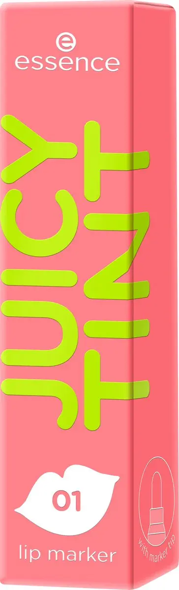 Essence Juicy Tint Lip Marker 01 Peach Pop - afbeelding 5 van 6