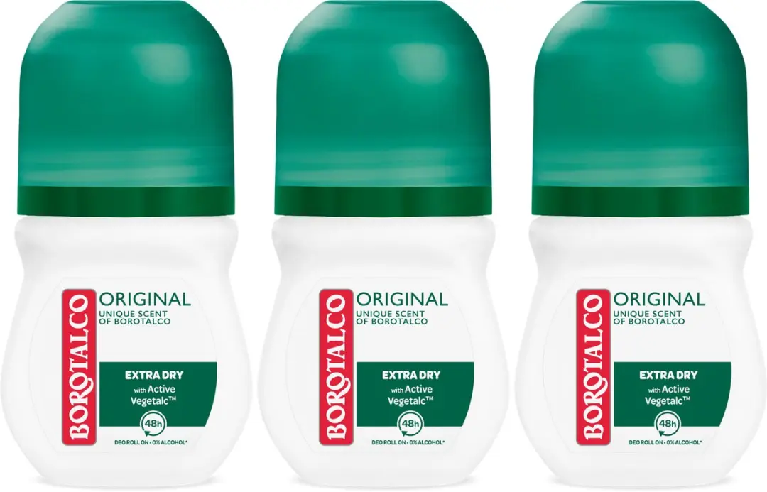 Borotalco Deo Original Roll-on 3x50ml