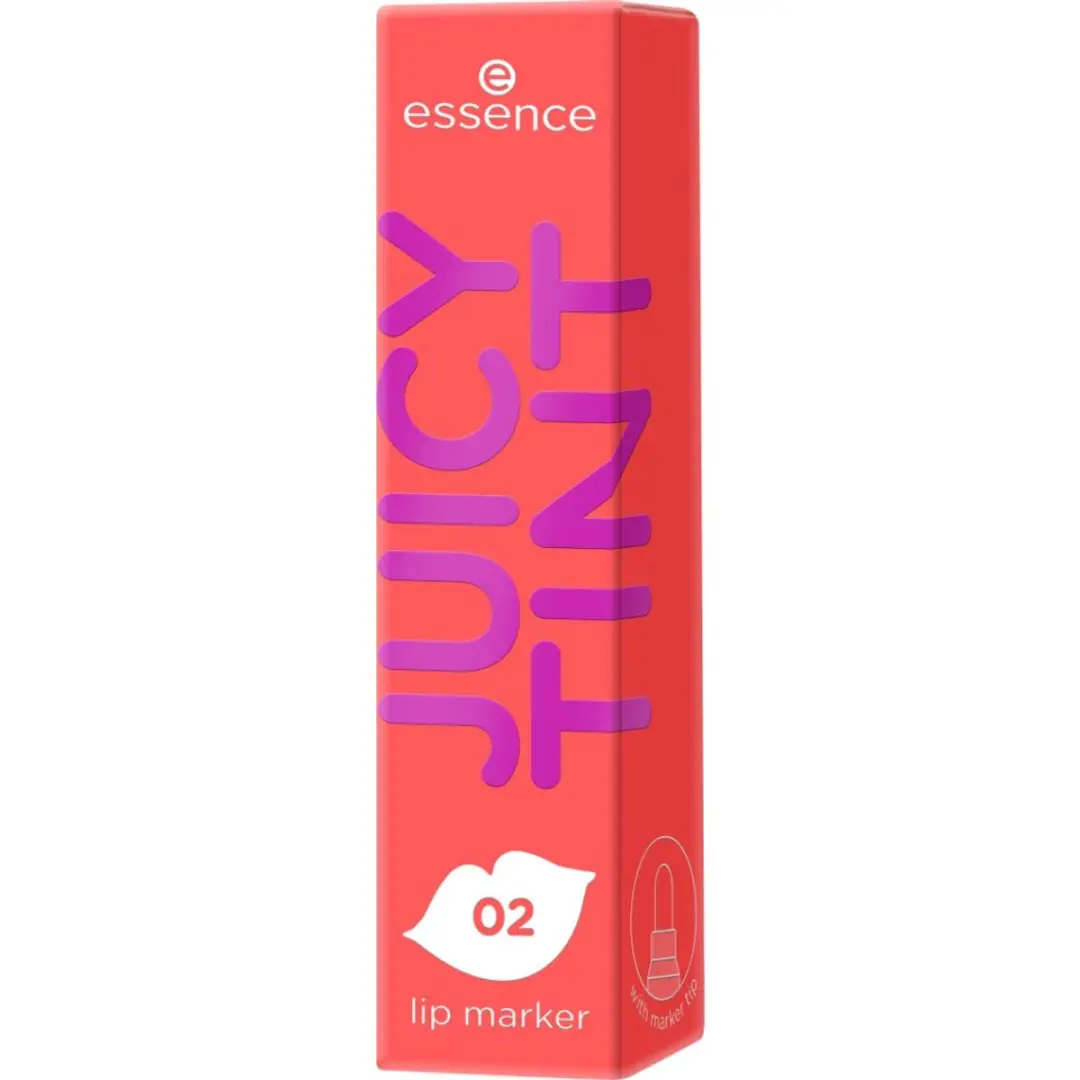 Essence Juicy Tint Lip Marker 02 Strawberry Szn - afbeelding 4 van 6