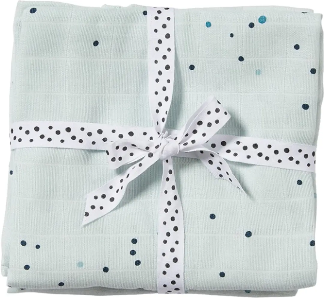 Done By Deer Dreamy Dots Wikkeldoek Blue 2 Stuks