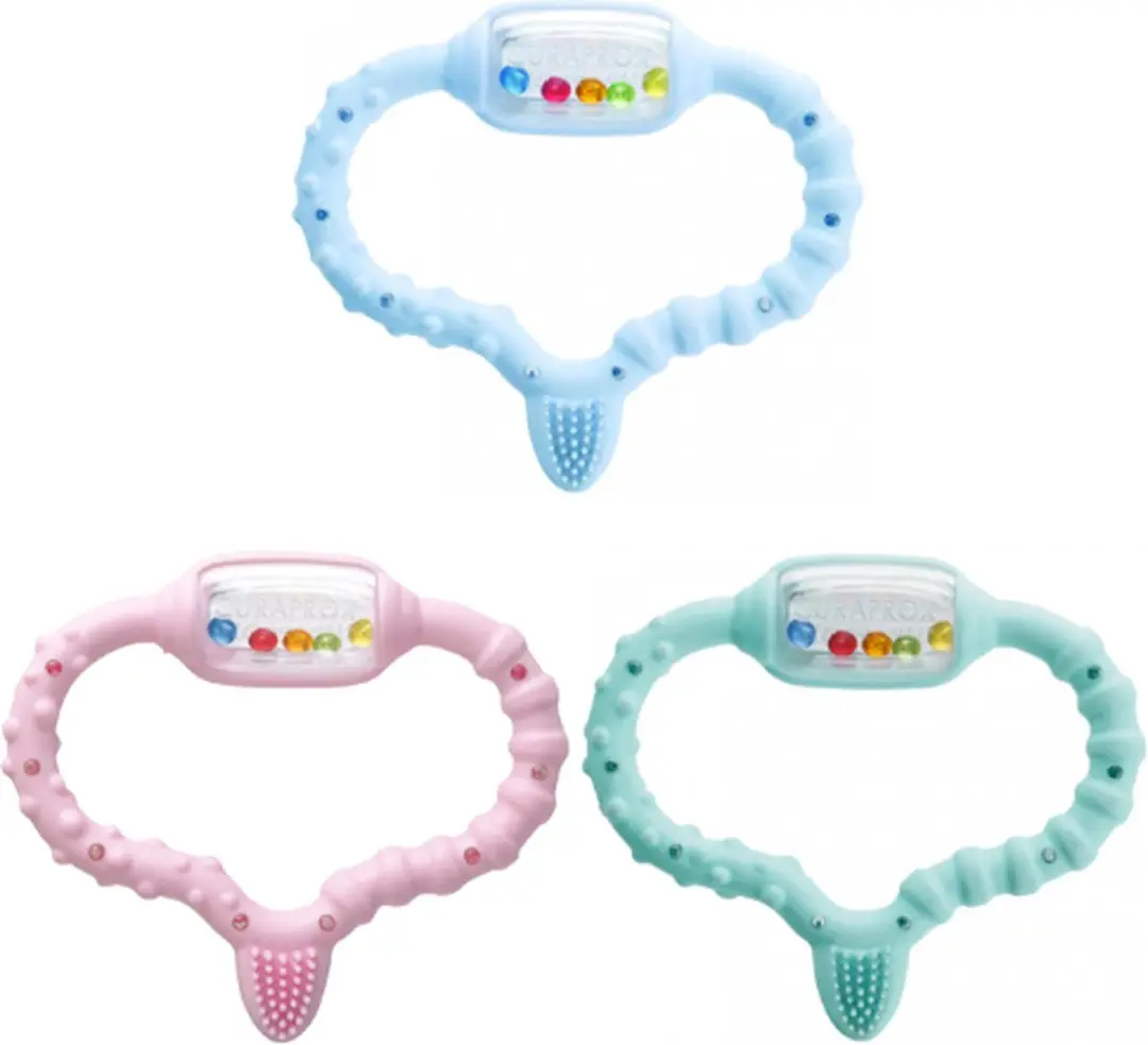 3x Curaprox Bijtring