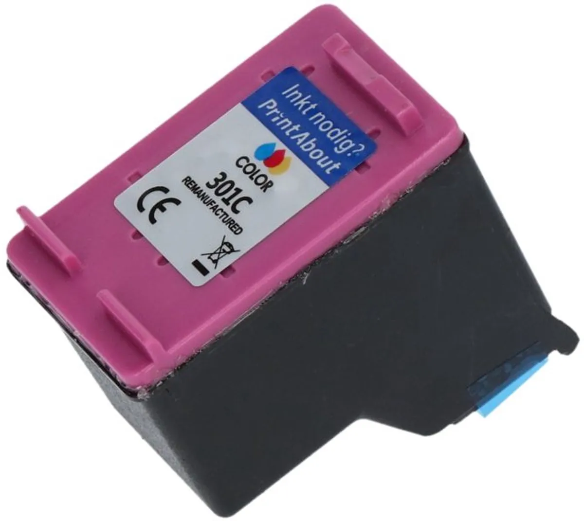 PrintAbout Inktcartridge CH562EE 3-kleuren - 15ml - o.a. HP Deskjet/OfficeJet