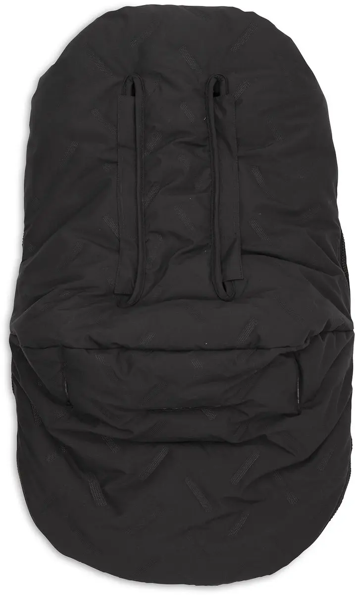 Jollein Voetenzak Embossed Nearly Black - Groep 0+ 3/5 punts - afbeelding 2 van 6