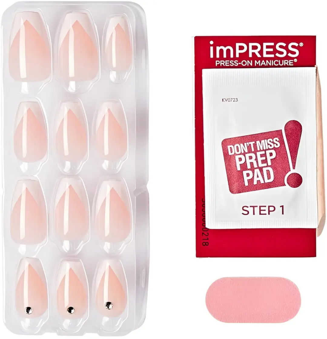 Kiss KIMM04C Kunstnagels French - 30 Stuks