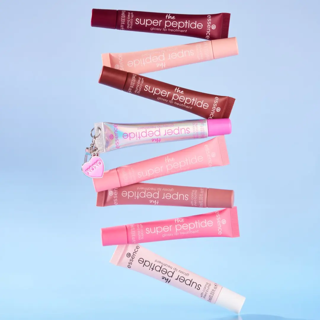 Essence The Super Peptide Glossy Lip Treatment 10ml - Cherrylicious - afbeelding 5 van 6