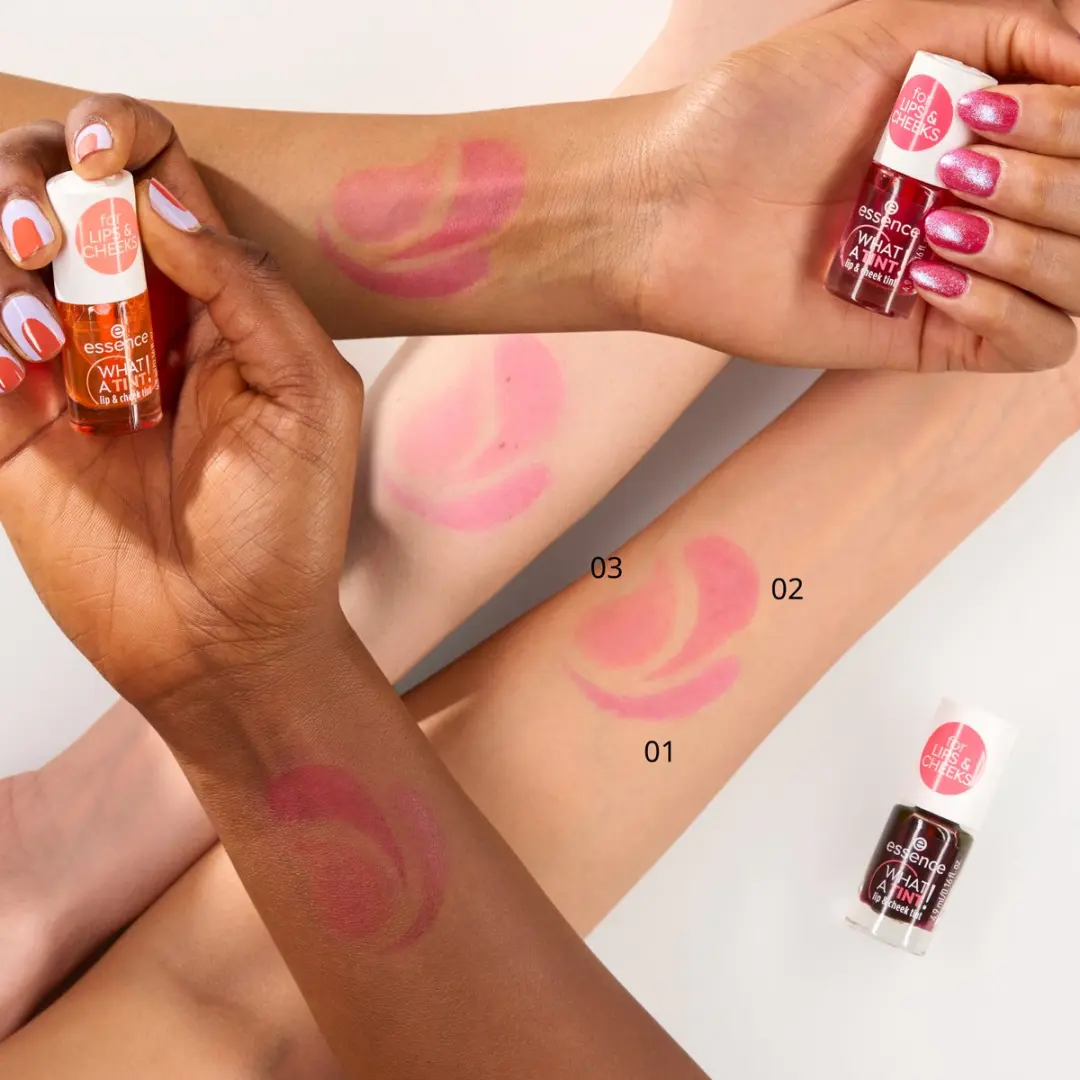 Essence WHAT A TINT! Lip & Cheek Tint 02 Coral Sunset - 30g - afbeelding 4 van 6