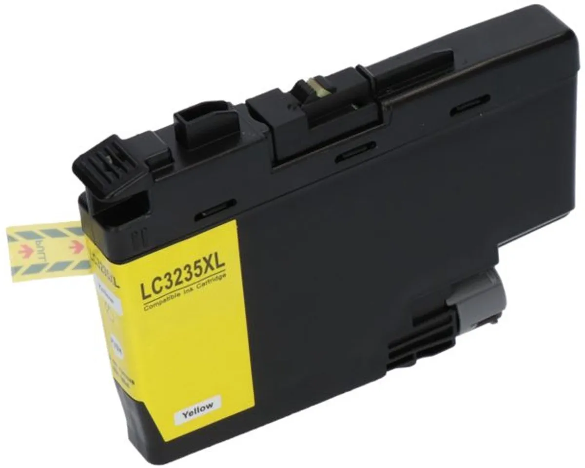 PrintAbout LC-3233Y Inktcartridge Geel - 5500 pagina's