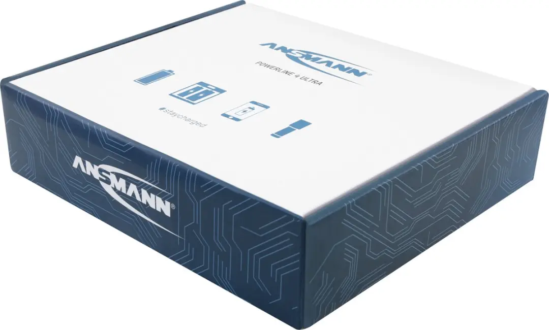 Ansmann Powerline 4 Ultra Lader - 4x AA/AAA/C/D - Zwart
