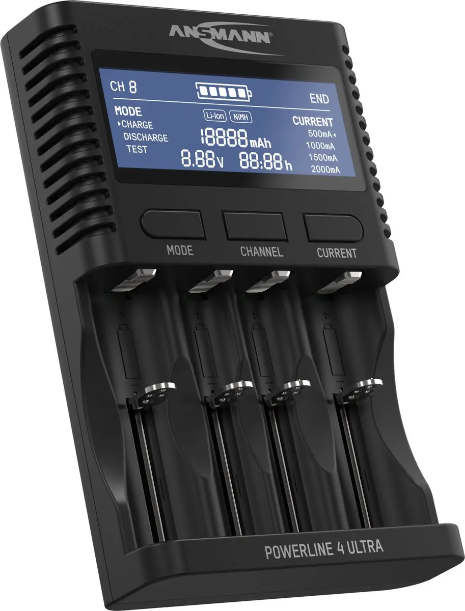 Ansmann Powerline 4 Ultra Lader