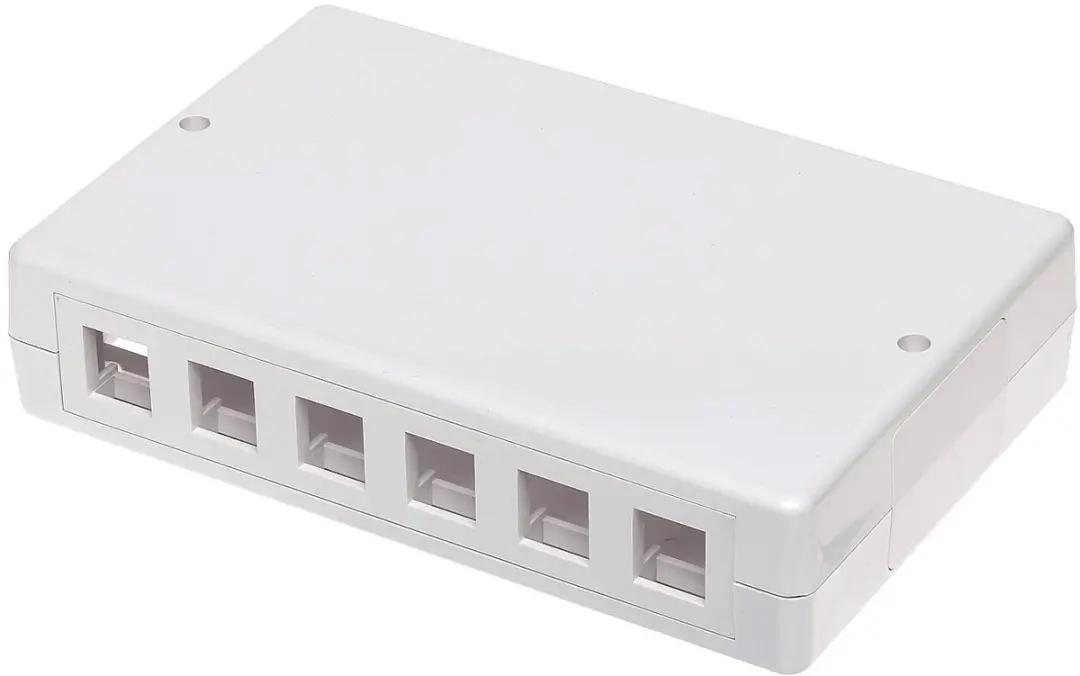 Digitus Fx12 Serie DN-93705 Keystone Behuizing - 12 Connectoren Wit
