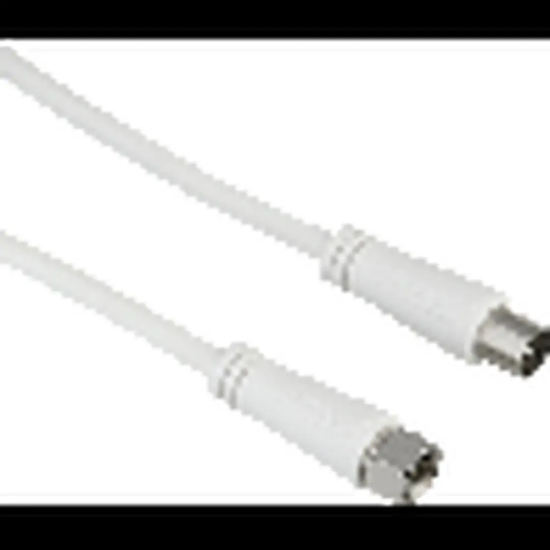Hama Antennekabel 00205294 - Wit 1,5m - afbeelding 3 van 4