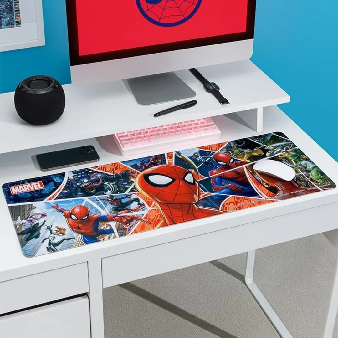 Paladone Spider-Man Bureau Mat 30x80cm - Veelkleurig