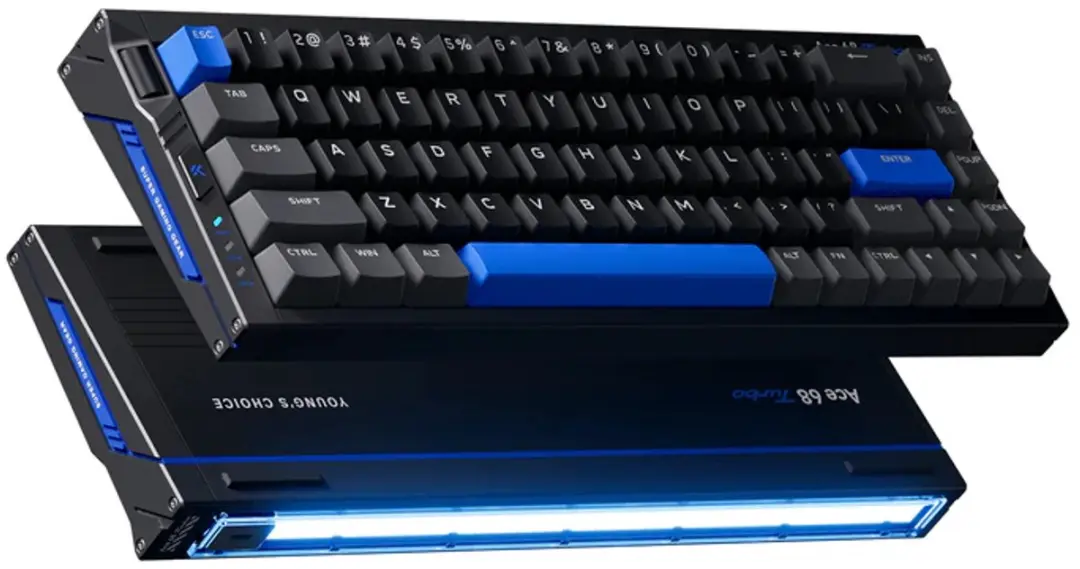 MCHOSE Ace 68 Turbo Gamingtoetsenbord - Zwart - afbeelding 3 van 6